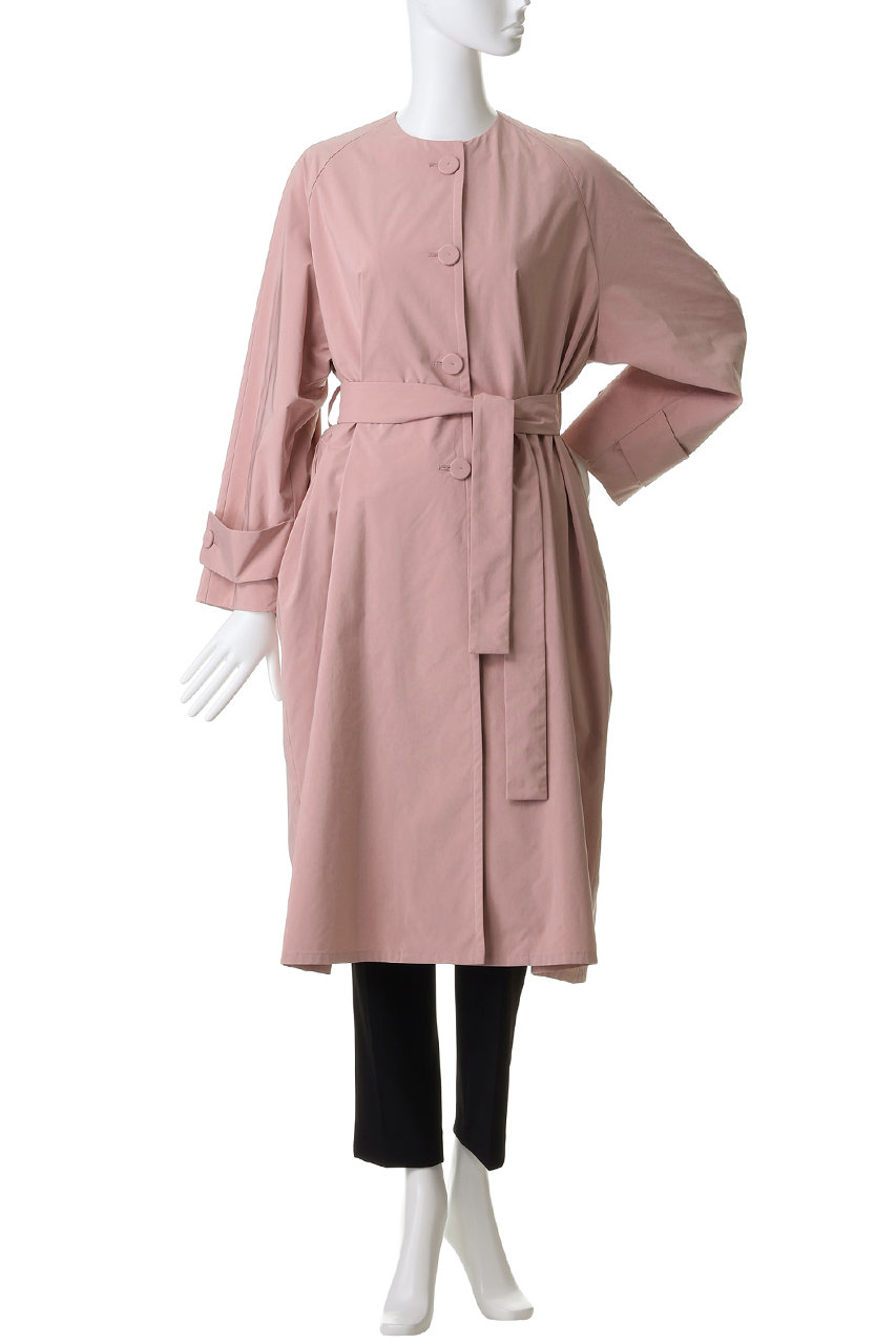 TIARA(ティアラ)｜ノーカラーコート/ライトベージュ の通販｜ELLESHOP