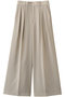 2タックワイドパンツ ティアラ/TIARA ベージュ