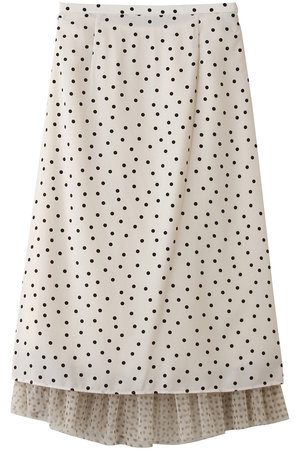 ティアラ/TIARAのドットプリントフリルスカート(110700/110703)