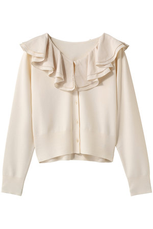 ティアラ/TIARAのフリルカラーカーディガン(110300/110303)