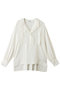 プリーツディテールブラウス ティアラ/TIARA アイボリー