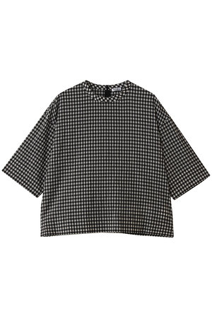 ティアラ/TIARAのギンガムチェックTブラウス(110400/110402)