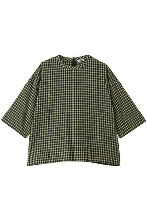 ティアラ/TIARAのギンガムチェックTブラウス(110400/110402)