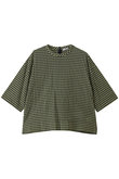 ギンガムチェックTブラウス