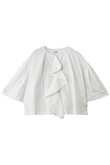 フリルスキッパーブラウス