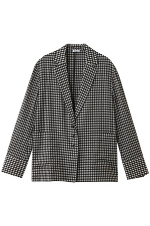 ティアラ/TIARAのギンガムチェックブラウスジャケット(110800/110801)