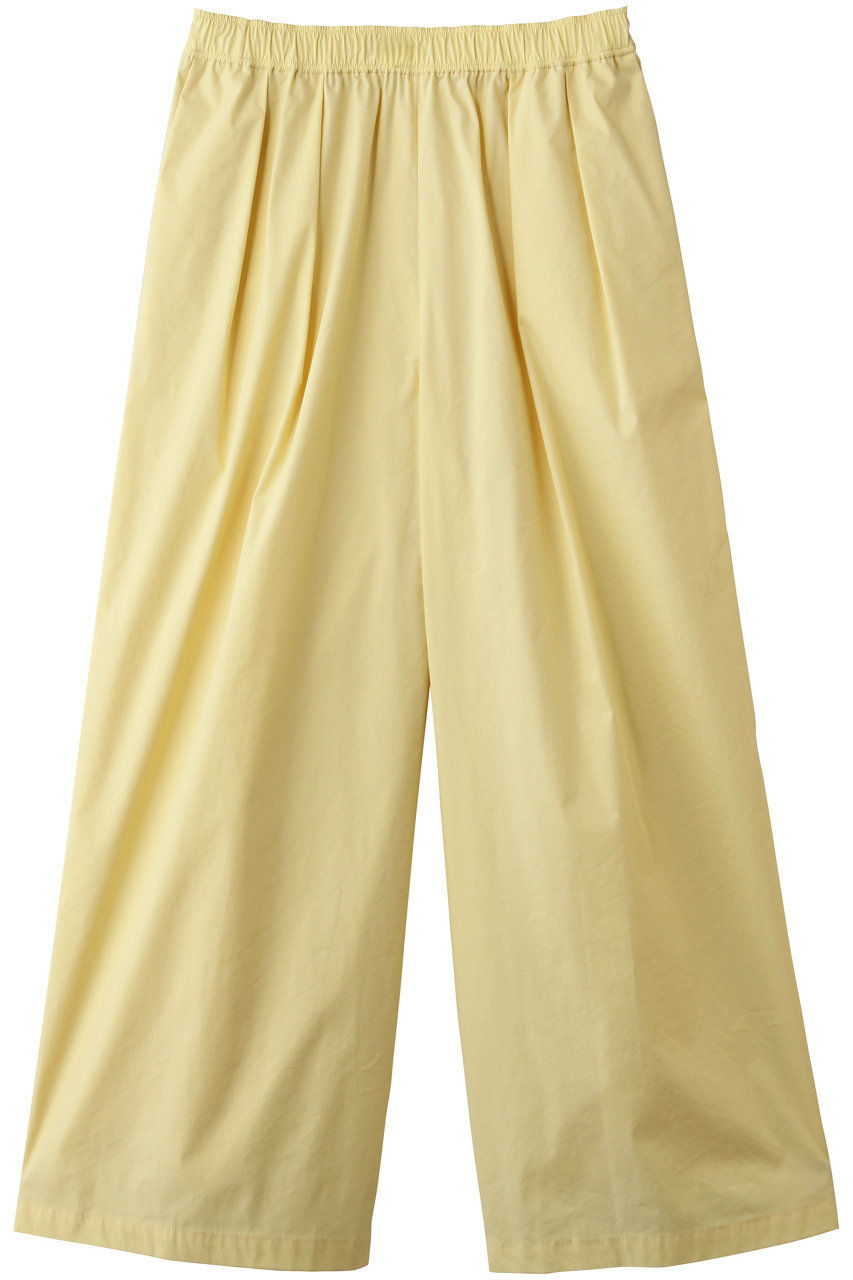 ティアラ/TIARAのイージーワイドストレートパンツ(イエロー/A0161FP 352)