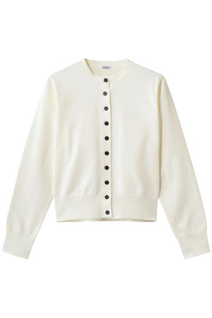 ティアラ/TIARAのアクセントボタンカーディガン(110300/110303)