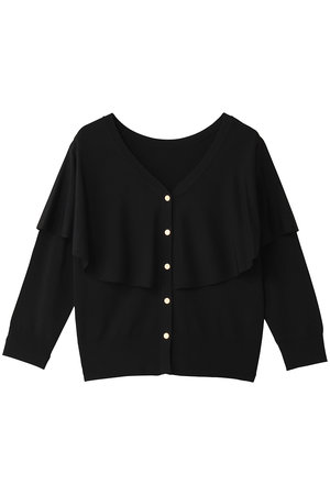 ティアラ/TIARAのVネックケープニット(110300/110303)