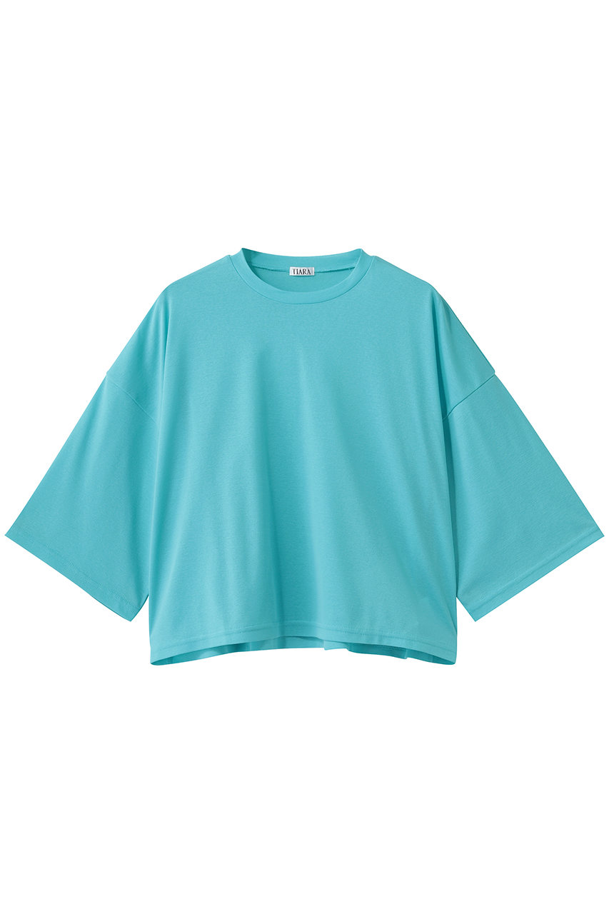 ティアラ/TIARAのクールタッチTシャツ(ターコイズ/A0161UTS354)