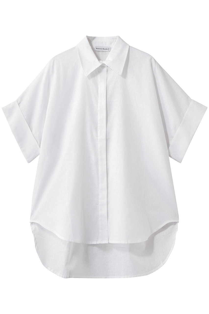 ティアラ/TIARAの【Patrizia Borelli】ブラウス(ホワイト/A0162FB 128)