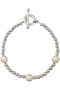 《別注》【PHILIPPE AUDIBERT】パールブレスレット(BR6823:AR) ティアラ/TIARA シルバー