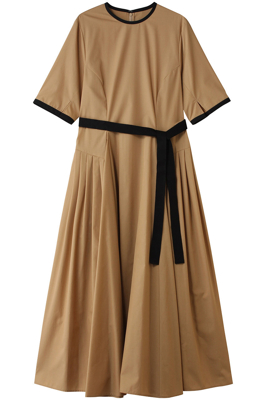 ティアラ/TIARAのサイドプリーツワンピース(ベージュ/A0161FA 391)