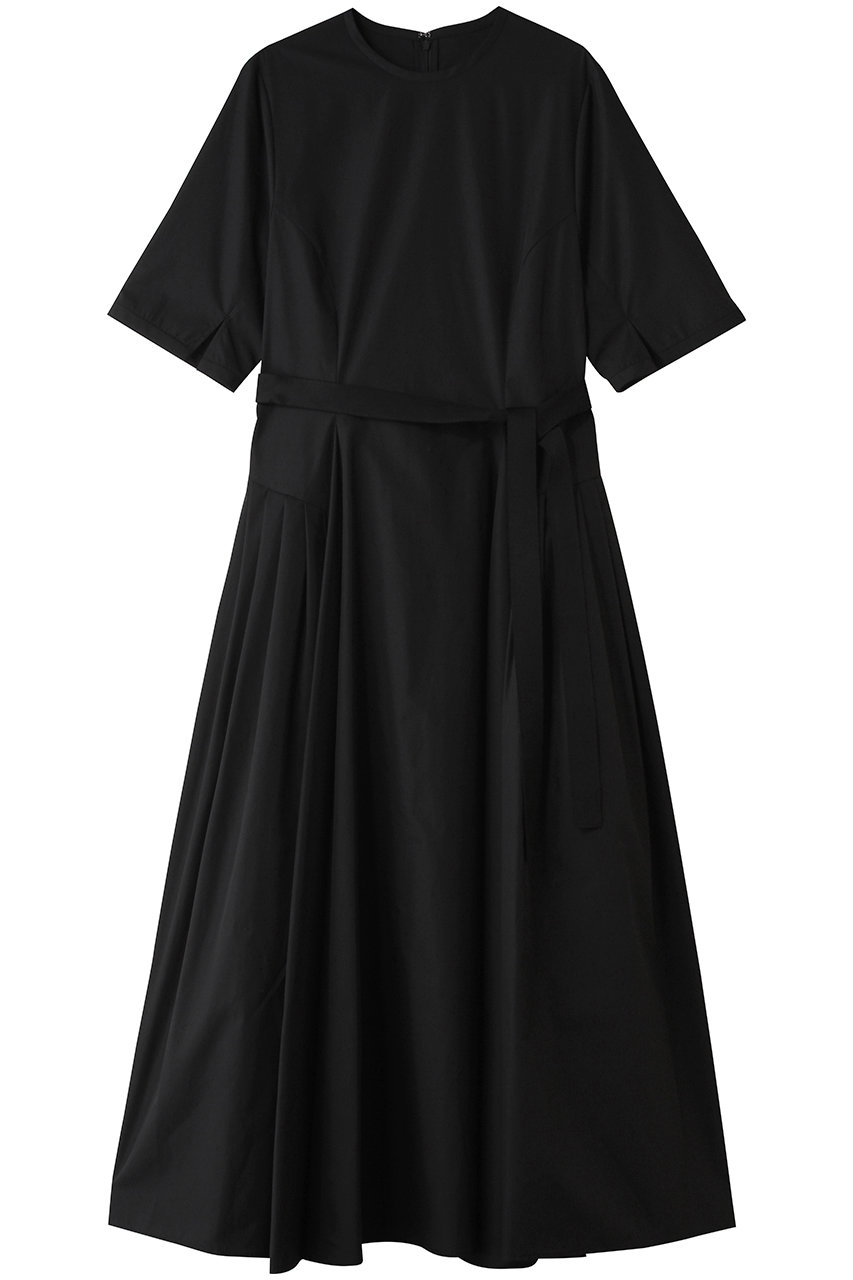 ティアラ/TIARAのサイドプリーツワンピース(ブラック/A0161FA 391)