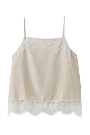 ティアラ/TIARAのレースキャミソール(110400/110401)