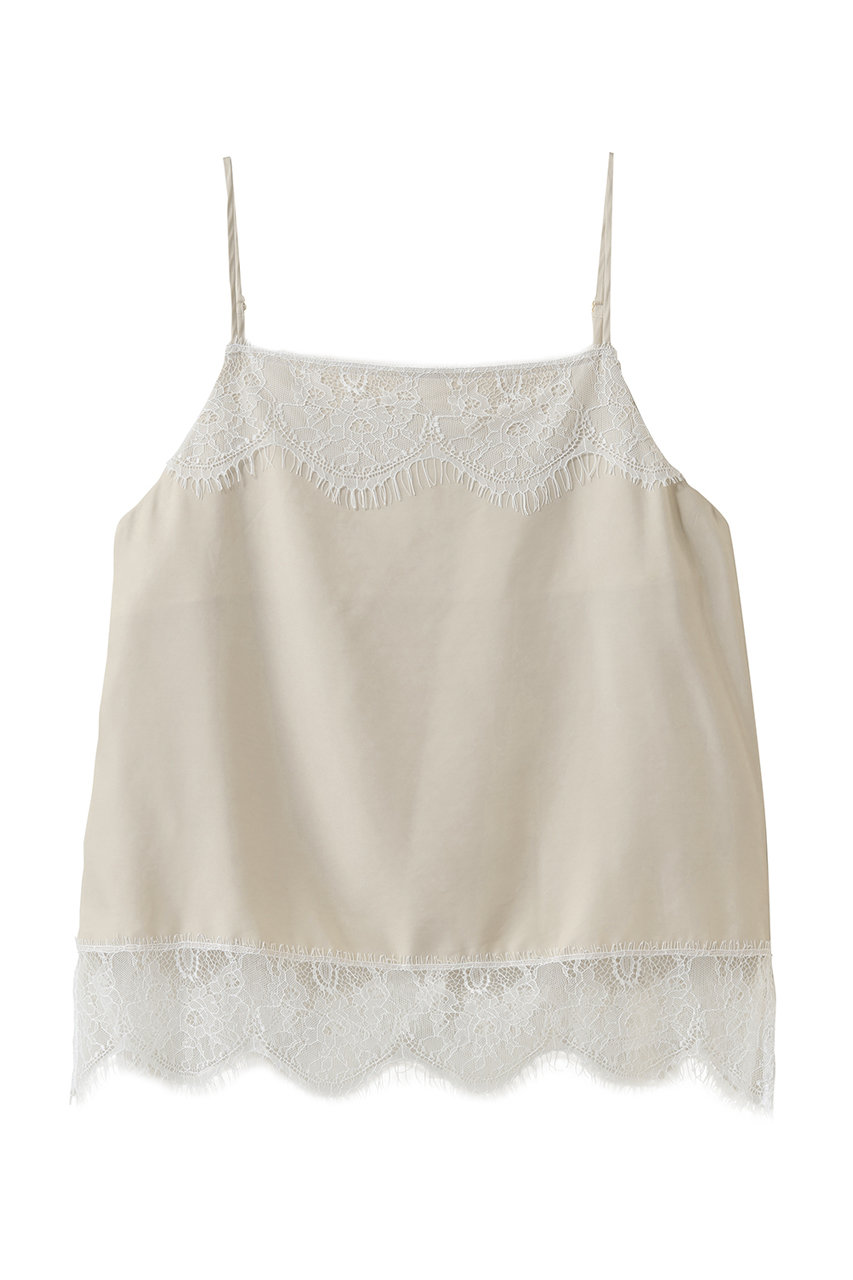 ティアラ/TIARAのレースキャミソール(ベージュ/A0161FB 379)