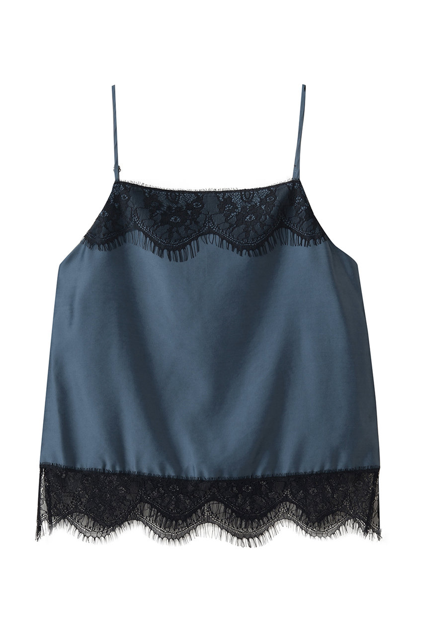 ティアラ/TIARAのレースキャミソール(インディゴ/A0161FB 379)