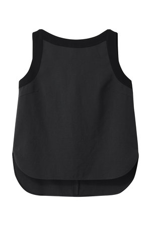 ティアラ/TIARAのバイカラーノースリーブブラウス(セットアップ可)(110400/110401)