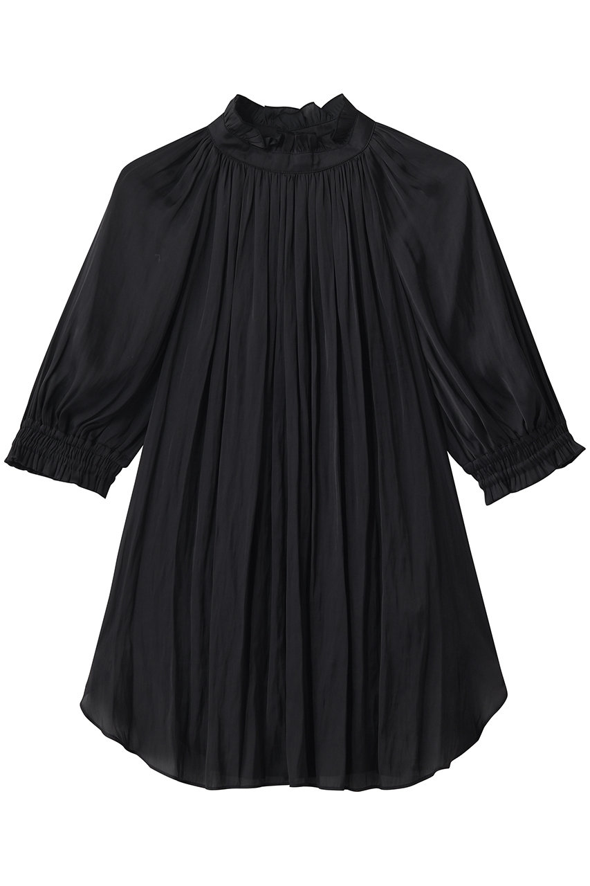 ティアラ/TIARAの《定番》2wayフリルショートスリーブブラウス(ブラック/A0151FB 434)