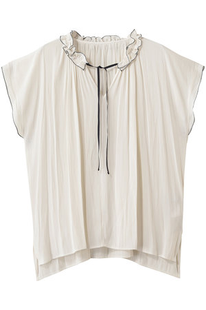 ティアラ/TIARAのバイカラーメローブラウス(110400/110402)