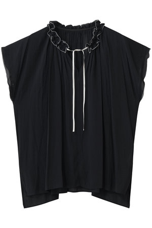 ティアラ/TIARAのバイカラーメローブラウス(110400/110402)