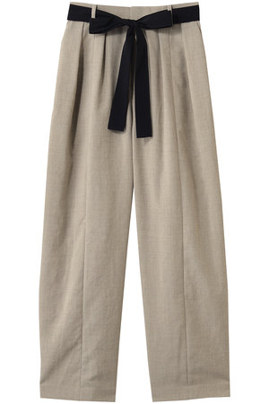 ティアラ/TIARAのバイカラーリボンカーブパンツ(セットアップ可)(110600/110601)