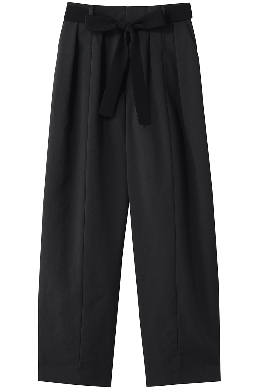 ティアラ/TIARAのバイカラーリボンカーブパンツ(セットアップ可)(チャコールグレー/A0151FP 429)