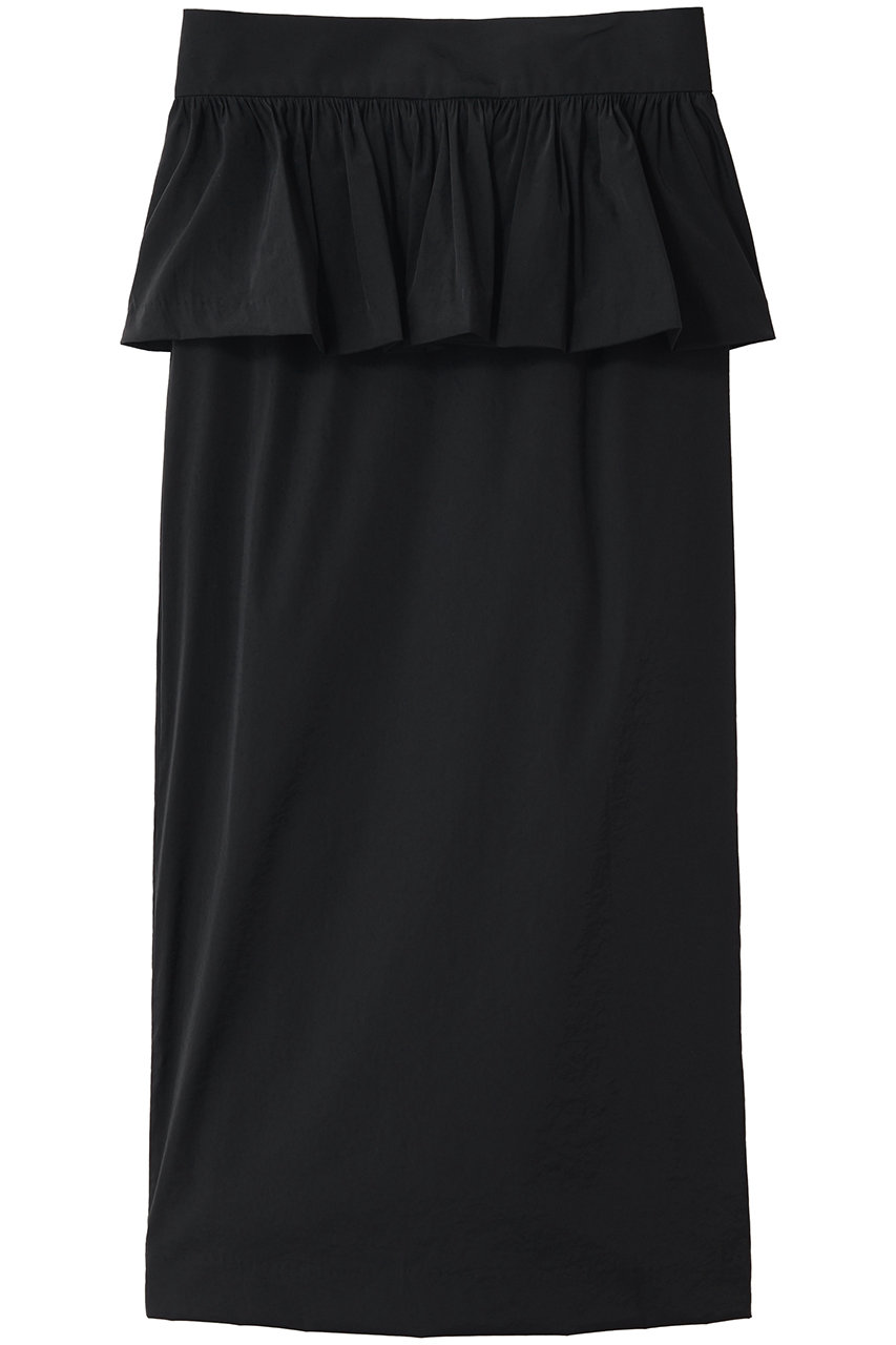 ティアラ/TIARAのペプラムベルトストレッチタイトスカート(ブラック/A0153FS 024)