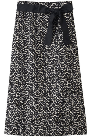 ティアラ/TIARAのPansyプリントリボンベルトスカート(セットアップ可)(110700/110703)