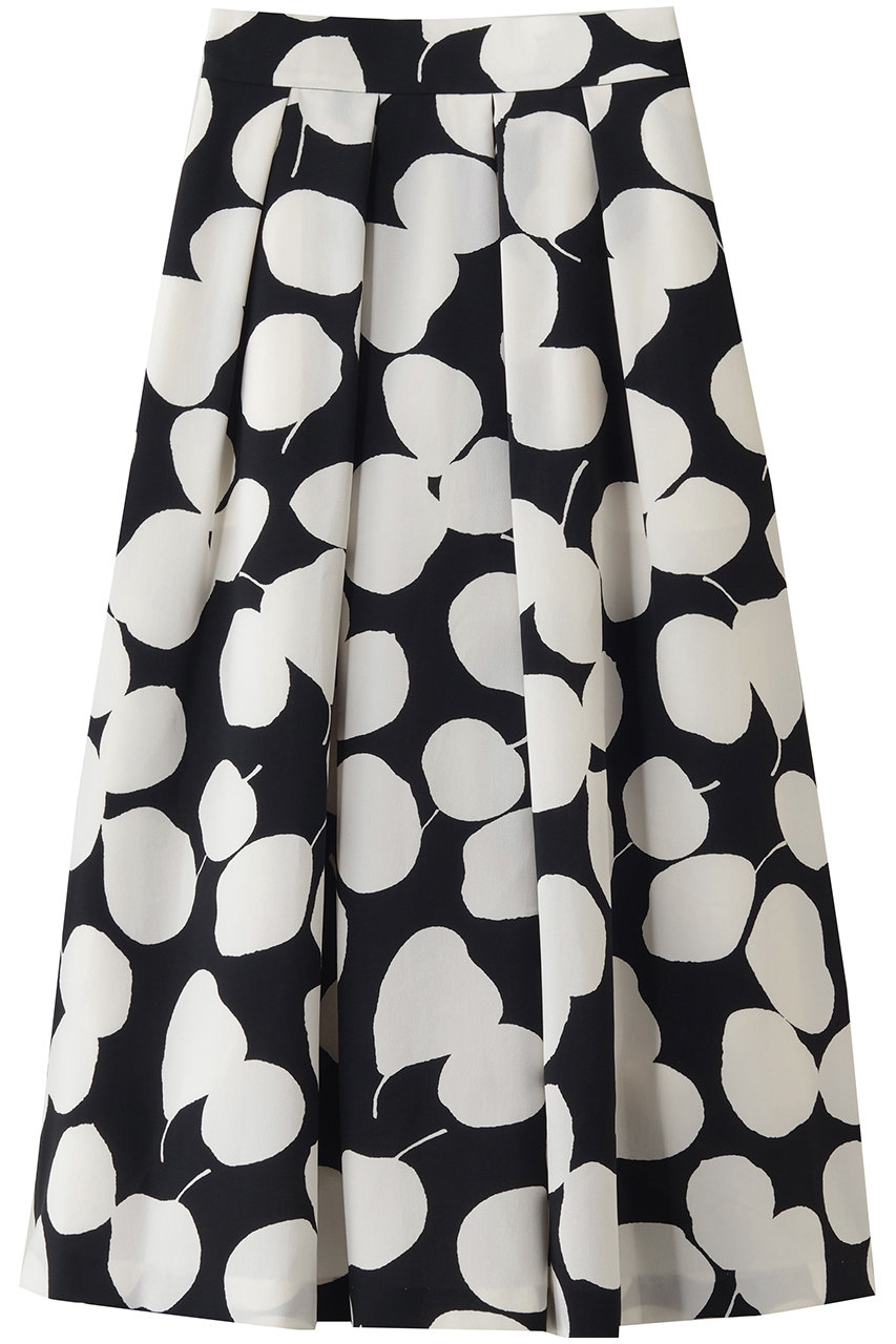 ティアラ/TIARAのリーフドットプリントスカート(セットアップ可)(ブラック/A0153FS 152)