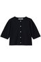 ビジューボタンカーディガン ティアラ/TIARA ブラック