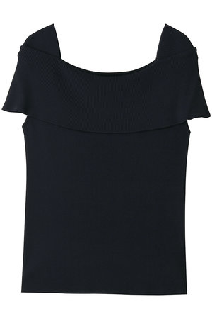 ティアラ/TIARAのオフショルダーリブニット(110300/110301)