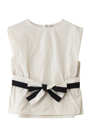 ティアラ/TIARAのリボンベルトブラウス(110400/110401)