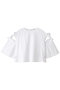 リボントリミングブラウス ティアラ/TIARA ホワイト