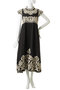 【Sea New York】ALEXANDRA EMBROIDERY CAP SLV MIDI DRESS ティアラ/TIARA