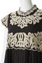 【Sea New York】ALEXANDRA EMBROIDERY CAP SLV MIDI DRESS ティアラ/TIARA