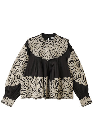 ティアラ/TIARAの【Sea New York】ALEXANDRA EMBROIDERY L/SLV BLOUSE(110400/110403)