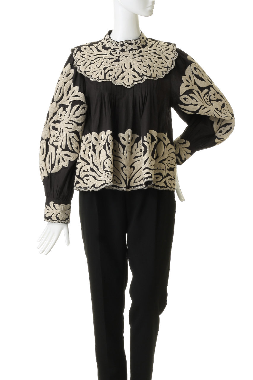 TIARA(ティアラ)｜【Sea New York】ALEXANDRA EMBROIDERY L/SLV BLOUSE
