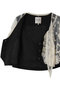 【Sea New York】ELISA TROPICAL WOOL CAPELET VEST ティアラ/TIARA