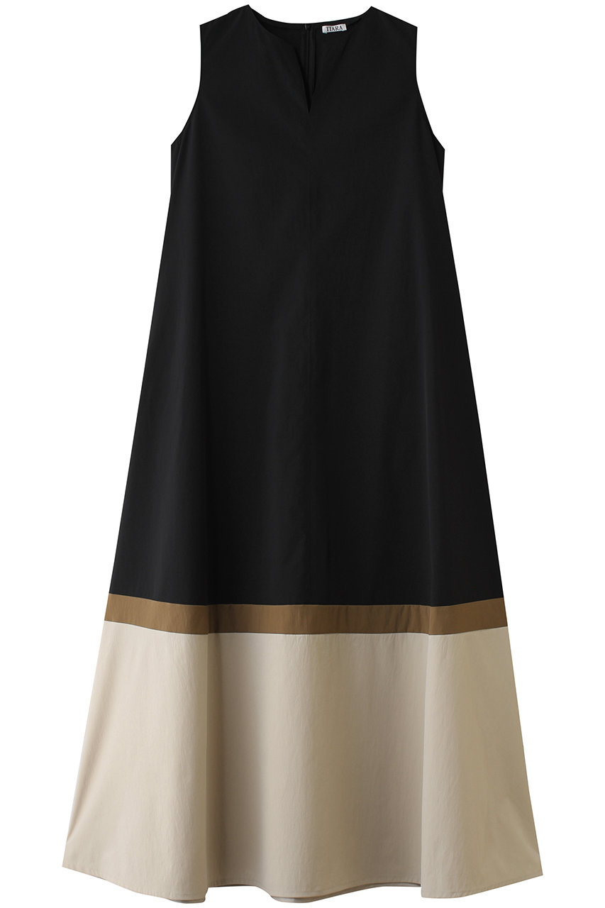 ティアラ/TIARAのカラーブロックワンピース(ブラック/A0161FA 424)