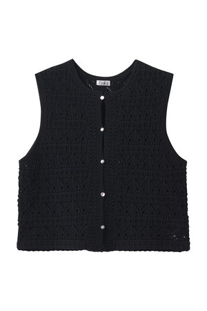 ティアラ/TIARAのクロシェライクベスト(110800/110806)