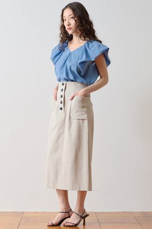 ティアラ/TIARAの【予約販売】バルーンスリーブブラウス(110400/110402)