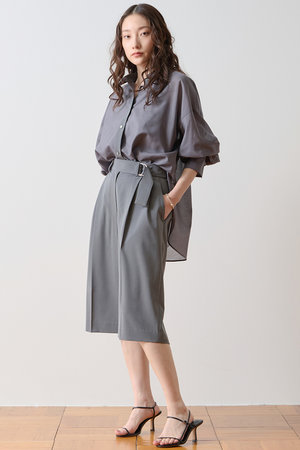 ティアラ/TIARAの【予約販売】ワイドタックハーフパンツ(110600/110603)