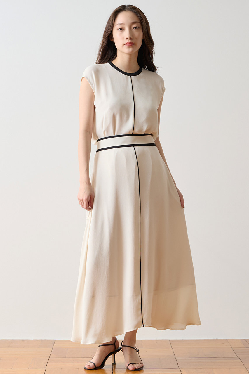 ティアラ/TIARAの【予約販売】バイカラースカート(アイボリー/A0161FS 573)