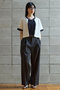 【予約販売】2タックワイドパンツ ティアラ/TIARA