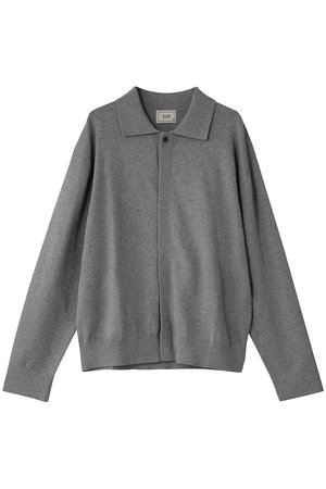 アナザーオフィス/ANOTHER OFFICEの【UNISEX】Hidden Button Collar Cardigan(110300/110301)