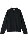 【UNISEX】Hidden Button Collar Cardigan