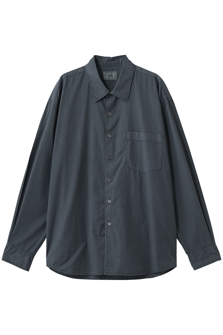 アナザーオフィス/ANOTHER OFFICEの【UNISEX】Ordinary Garment Shirt(CARBON/AOFSSH002)