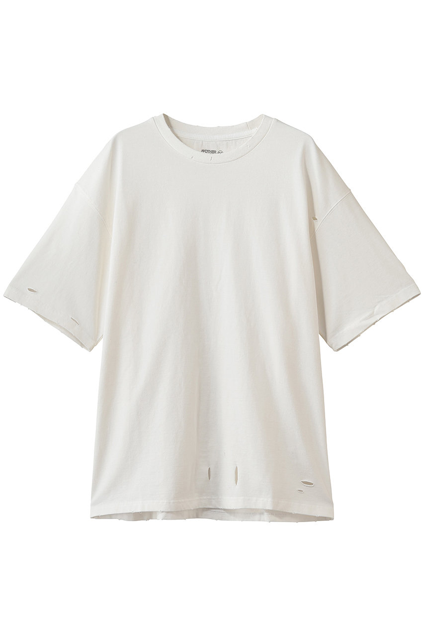 アナザーオフィス/ANOTHER OFFICEの【UNISEX】Bold Damage Tee(OFF WHITE/AOFSTS003)