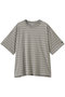 【UNISEX】Zephyr Stripe Short Sleeve TEE アナザーオフィス/ANOTHER OFFICE LIGHT KHAKI